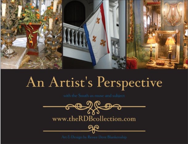 RDB CARD ARTIST'S PERSPECTIVE FRENCH VIGNETTES THERDBCOLLECTION.COM PHOTO BY RENEE DENT BLANKENSHIP